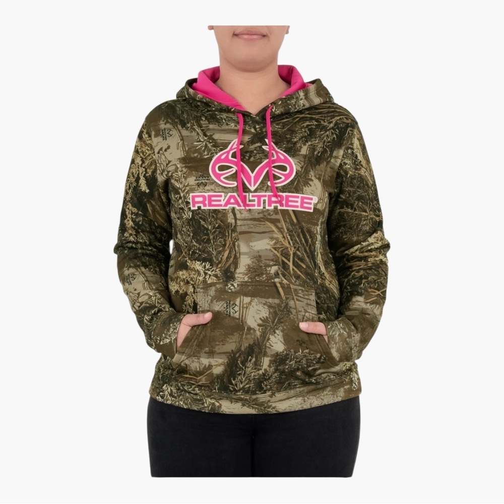 Realtree Performance Hoodie in Camo Women’s Size‎ M